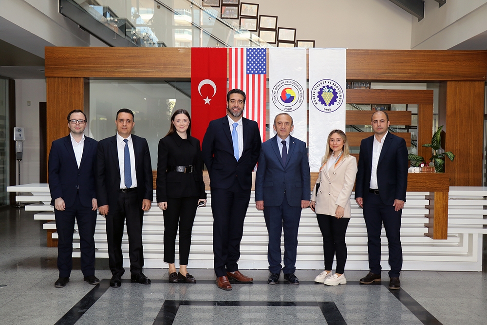 ABD Heyetinden Odamıza Ziyaret