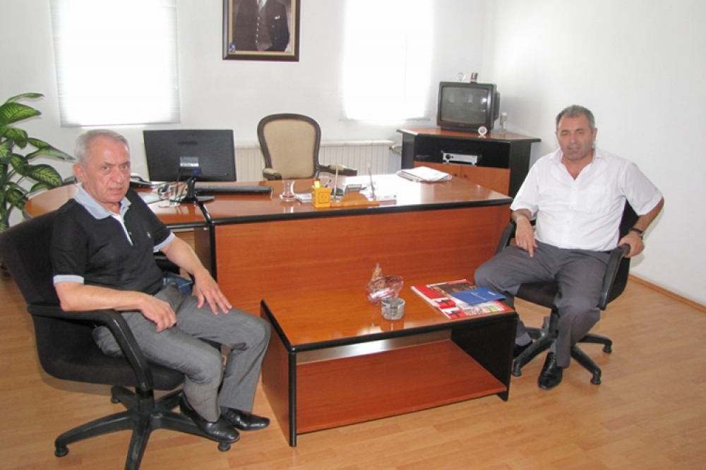 Başkan Yardımcımız Yaşar Coşkun’dan, Necati Abalı’ya Tebrik Ziyareti