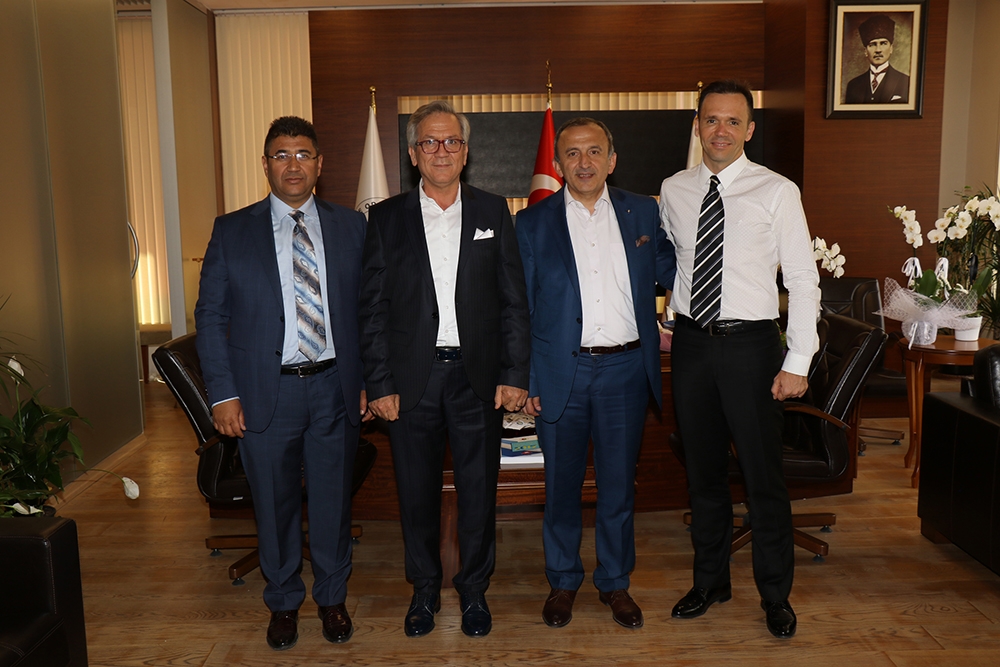 BOSCH Finans ve Muhasebe Müdürü Sayın Raşit Özkan Tebrik Ziyaretinde Bulundular