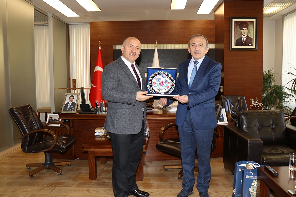 Çayeli Belediye Başkanı ve Manisa Cumhuriyet Başsavcısı Ziyareti