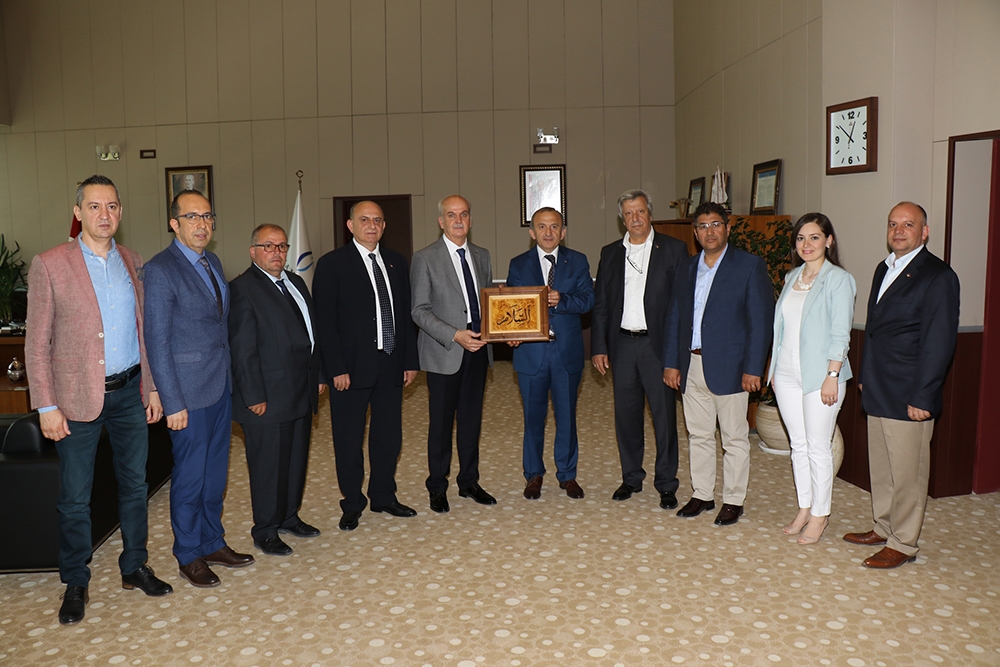 CBÜ Rektörü Sayın Prof.Dr.Ahmet Kemal Çelebi’yi Makamında Ziyaret Ettik