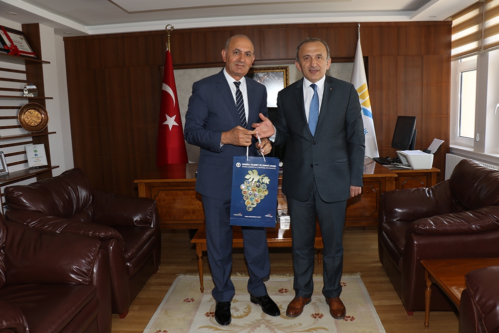 Çevre ve Şehircilik Müdürümüz Sayın Nurettin Aytekin’i Makamında Ziyaret Ettik