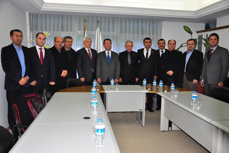 CHP Yunus Emre İlçesi Başkan Adayı Ali Arslan Odamızı Ziyaret Etti.