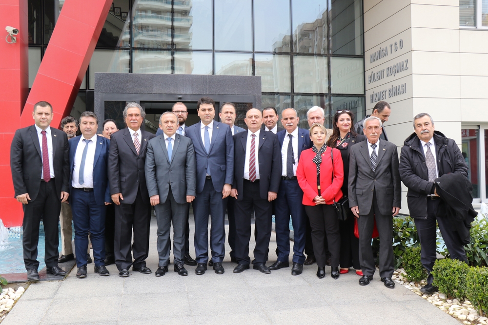 Demokrat Parti Genel Başkanı Gültekin Uysal Odamızı Ziyaret Etti