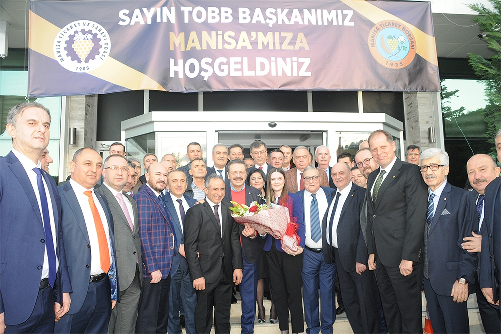 Hisarcıklıoğlu, Manisa’da İş Dünyası İle Buluştu