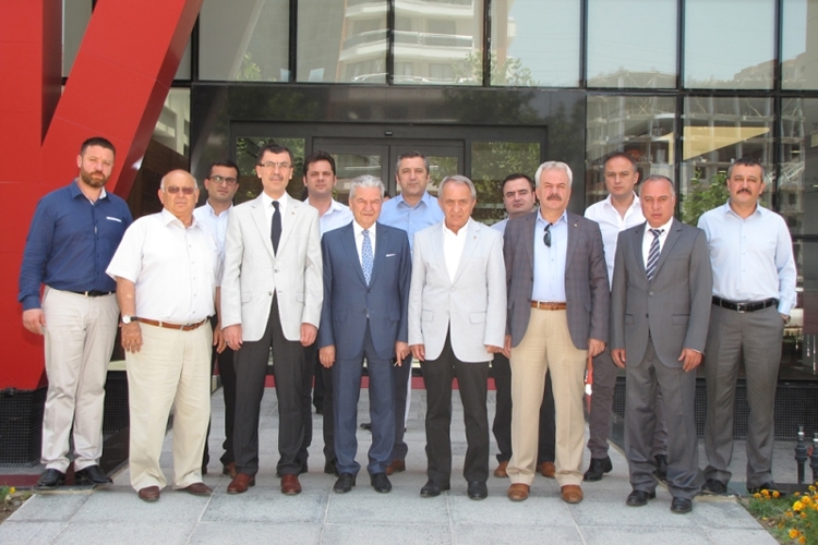 İzmir Ticaret Odası,  Aliağa Ticaret Odası ve Bergama Ticaret Odasından Odamıza  Taziye Ziyareti