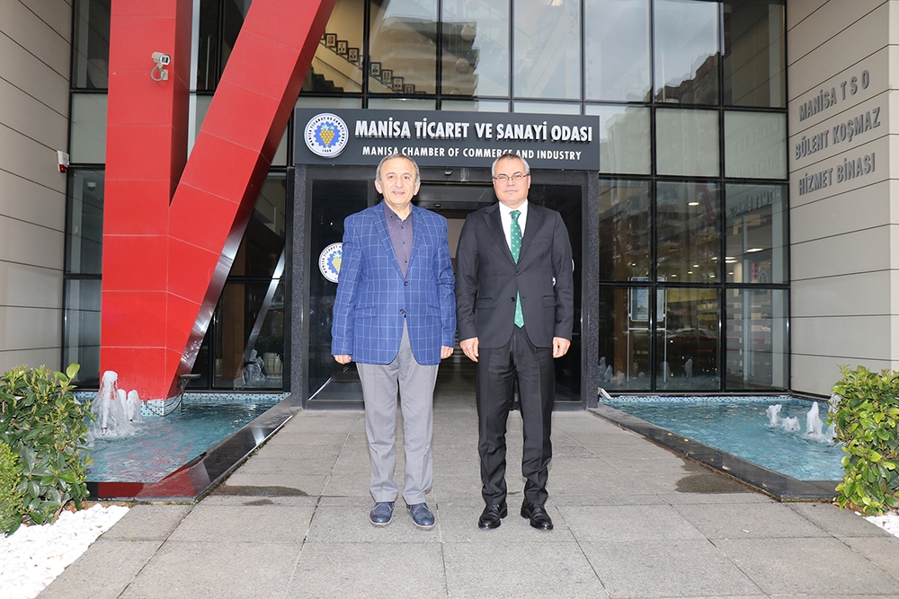 Manisa Valimiz Sayın Ahmet Deniz’i Odamızda Ağırladık