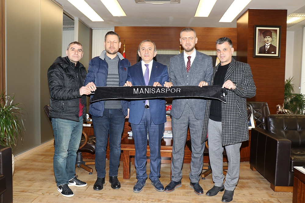 Manisaspor Kulüp Başkanı ve Yönetim Kurulu Üyeleri Ziyareti