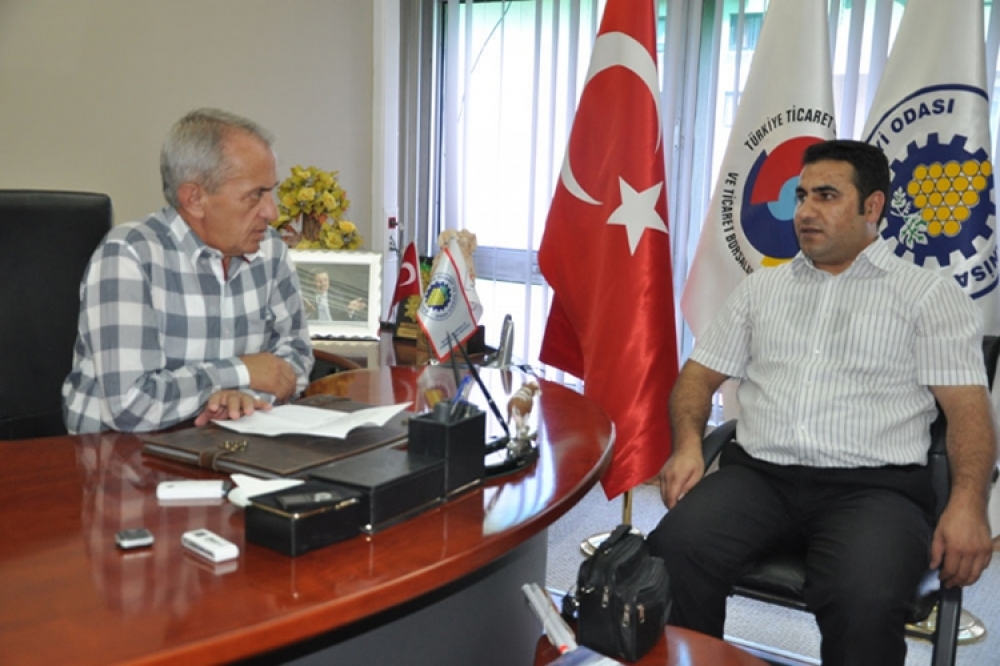 Mesir Görme Engelliler Spor Kulübü Odamızı Ziyaret Etti