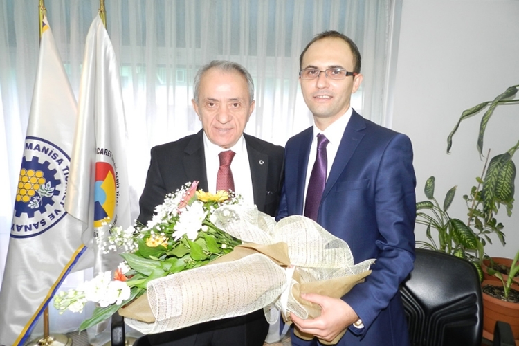 MHP Şehzadeler İlçesi Belediye Başkan Adayı Cem Çöllü Odamızı Ziyaret Etti.