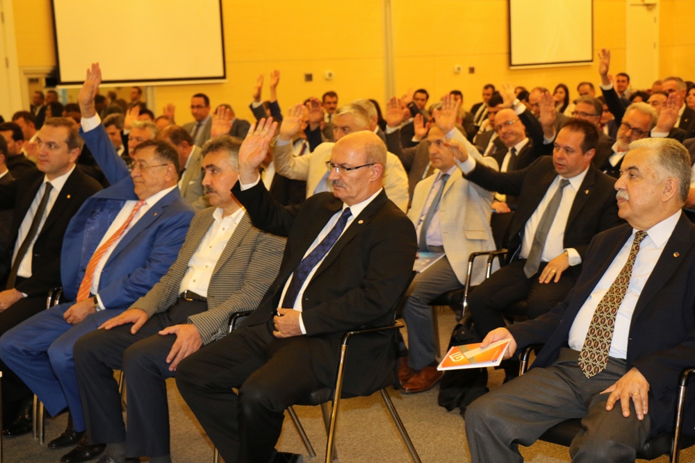 Odamız Yönetim Kurulu Başkanı Mehmet Yılmaz GTİ Genel Kuruluna Katıldı