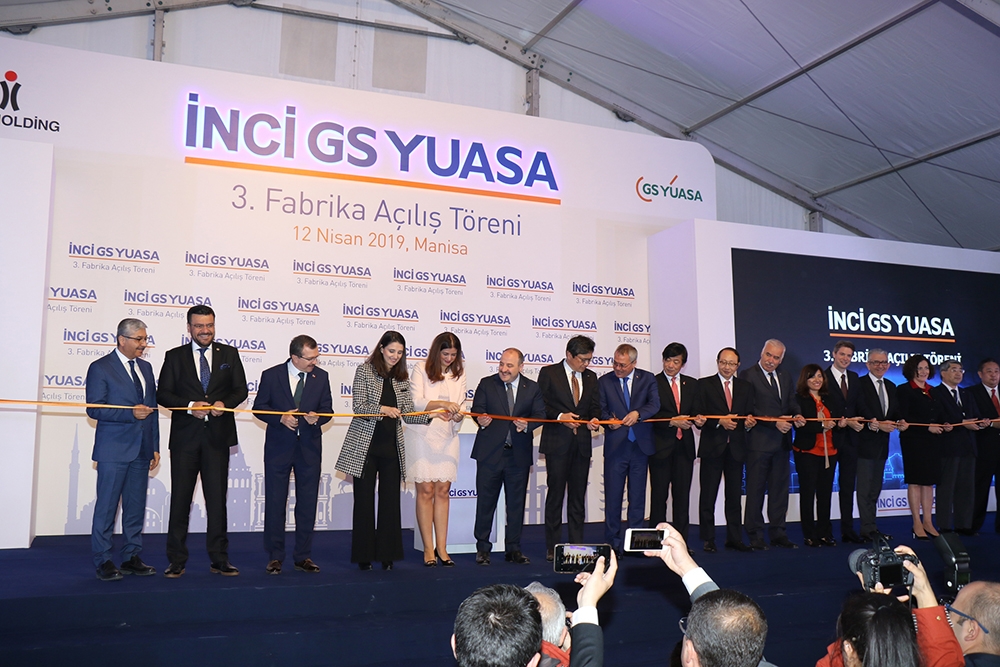 Sanayi ve Teknoloji Bakanı Sayın Mustafa Varank’ın Katılımlarıyla İnci GS Yuasa 3. Fabrika Açılışına Katıldık