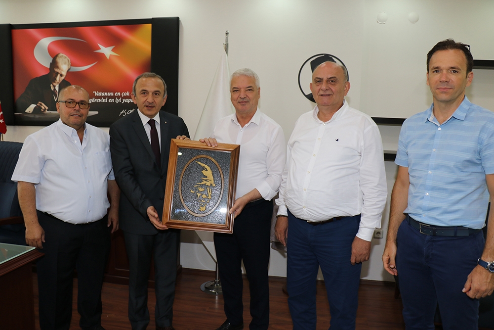 Saruhanlı Belediye Başkanı Sayın Zeki Bilgin’e Tebrik Ziyaretinde Bulunduk