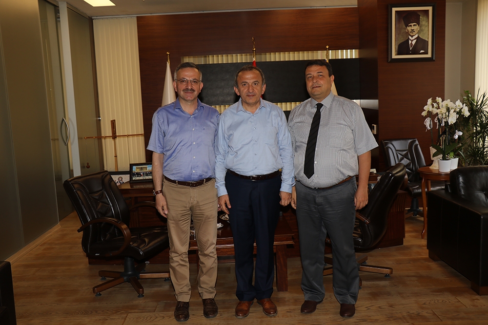 Sayın Doç.Dr.Erbil Kalmış ile Sayın Prof.Dr.Ahmet Türk Ziyareti