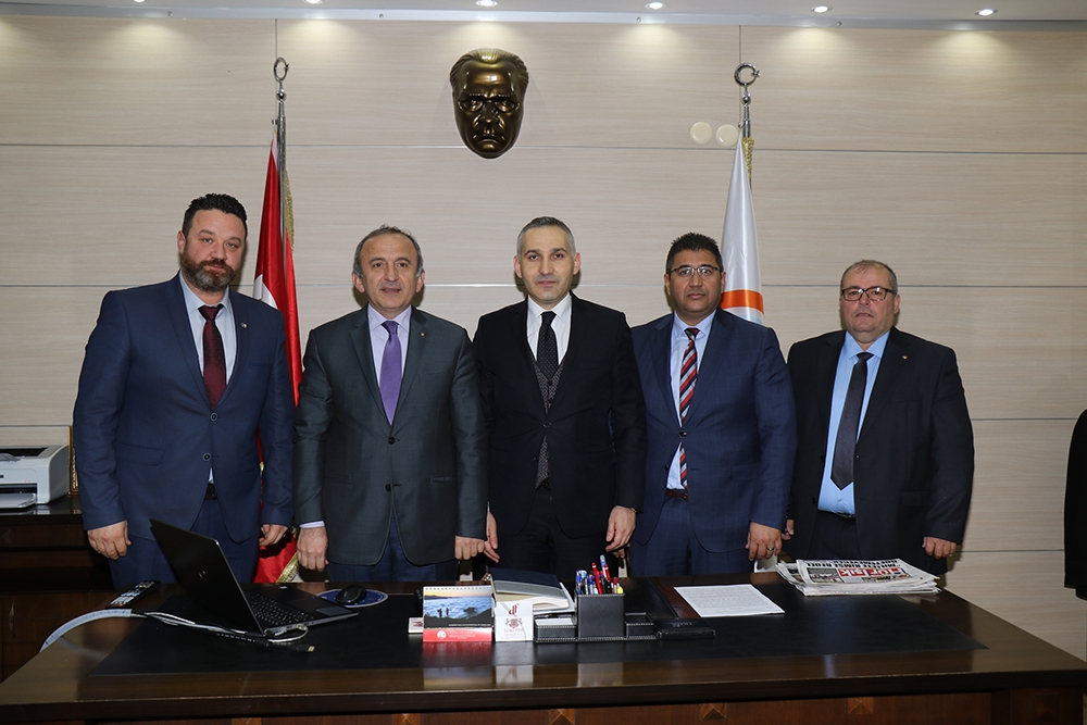 Tarım ve Orman İl Müdürü Sayın Metin Öztürk’ü Makamında Ziyaret Ettik