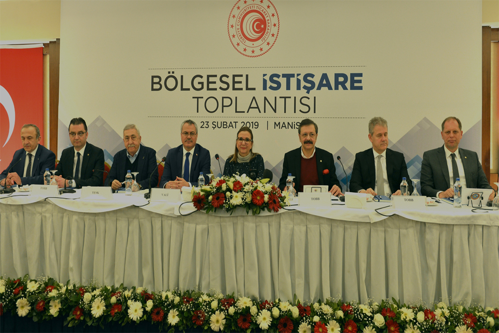 Ticaret Bakanı Ruhsar Pekcan İş Dünyasının Sorunlarını Dinledi