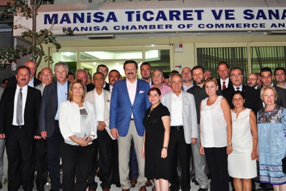 TOBB Başkanı Rifat Hisarcıklıoğlu Odamızı Ziyaret Etti