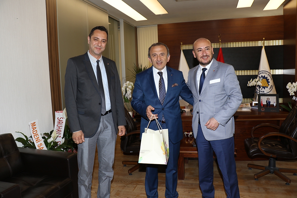 Aydın Ticaret ve Sanayi Odası Başkanı Hakan Ülken'in Ziyareti