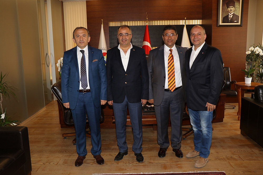 Turgutlu Fırıncılar Odası Başkanı Sayın Şahin Ek tebrik Ziyaretinde Bulundular