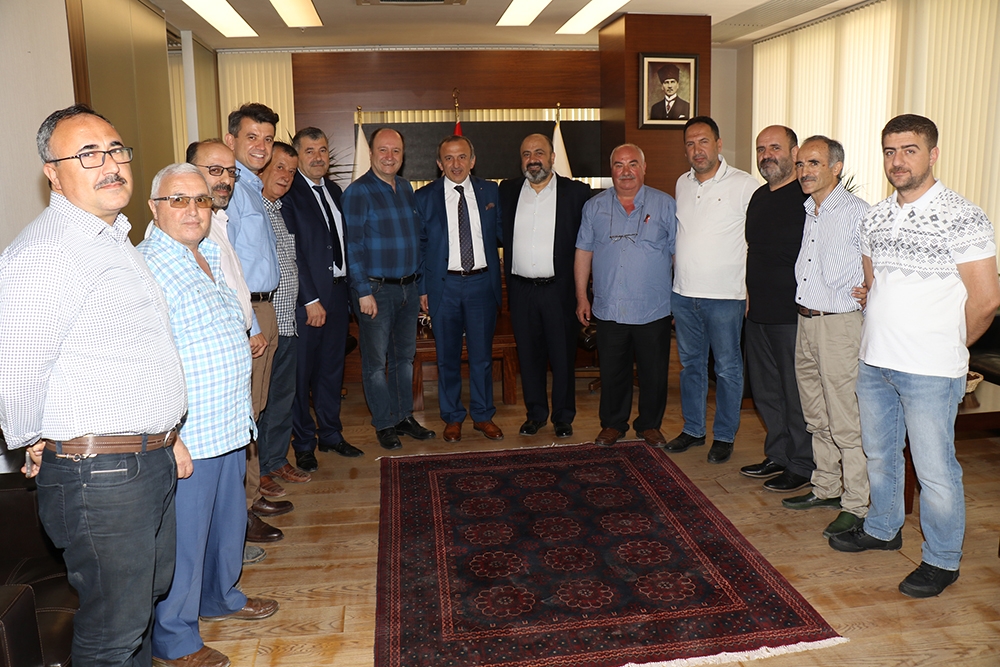 Unlu Mamül İş İnsanları Ziyareti