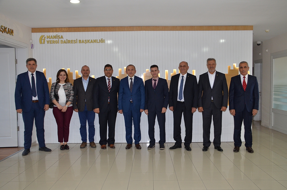Vergi Dairesi Başkan Vekili Sayın Ramazan Yaşar’ı Makamında Ziyaret Ettik
