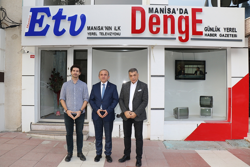 Yönetim Kurulu Başkanımız Sayın Mehmet Yılmaz, Erdinç Şirketler Grubu Kurucusu Manisalı İş Adamı Erdinç Yumrukaya'yı Ziyaret Etti