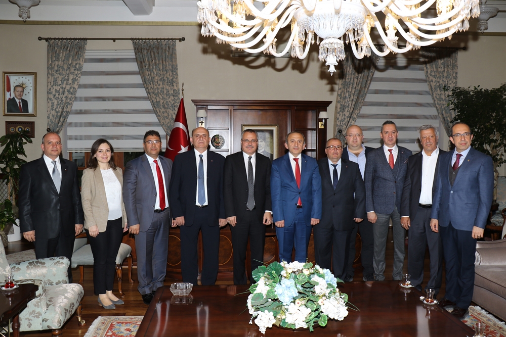 Yönetim Kurulumuzdan Vali Ahmet Deniz’e Hayırlı Olsun Ziyareti